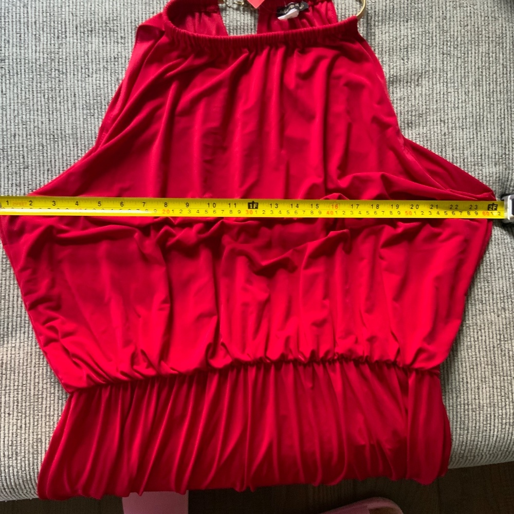 Ruby Red Dress - Picture 3 of 3